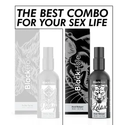 BlackHole Lubes Spray relaxant Anal Relaxer Black Hole 30ml